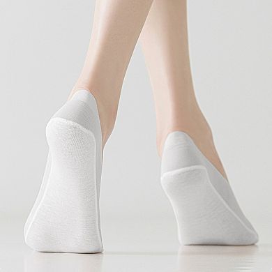 Women's Invisible Non-Slip No-Show Socks 6pk