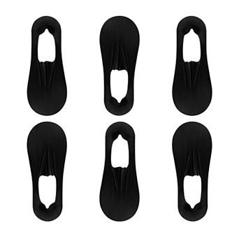 Women's Invisible Non-Slip No-Show Socks 6 pk