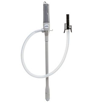 Jumbl Fuel Transfer Pump, Battery-Powered, 2.3 gal/Min Liquid Transfer for Water & More - Grey