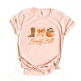 Coquette Howdy Fall - Women's Short Sleeve Graphic T-Shirt