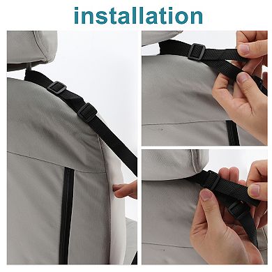 Dog Car Net Barrier, with Stretchable Storage Bag, Keep Pet Dogs in the Back Seats, Easy Install