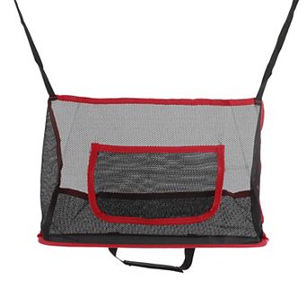Dog Car Net Barrier, with Stretchable Storage Bag, Keep Pet Dogs in the Back Seats, Easy Install