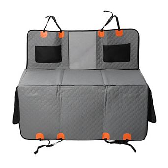 Dog Car Seat Cover for Back Seat, 6-layer Design Dog Car Seat Cover, Non-slip Waterproof Hammock