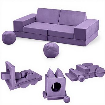 Garvee 12 pc Kids Multifunctional Couch Set with Balls