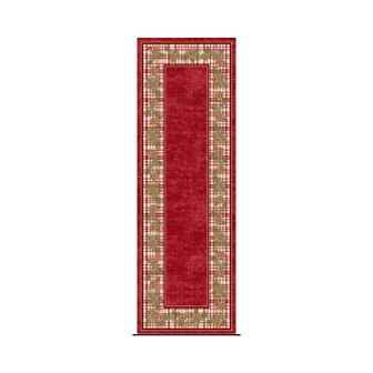 Garvee Classical Area Rug for Christmas Washable Non Slip Mat for Living Room Entrance
