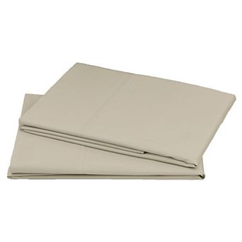 California Design Den Certified Luxury 100% Egyptian Cotton Sateen Pillowcases Set of 2