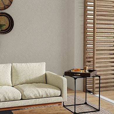 Carolina Chair & Table Removable Tray Accent Table with Metal Base