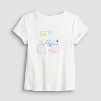 Girls 6-20 SO® Graphic Baby Tee in Regular & Plus Size