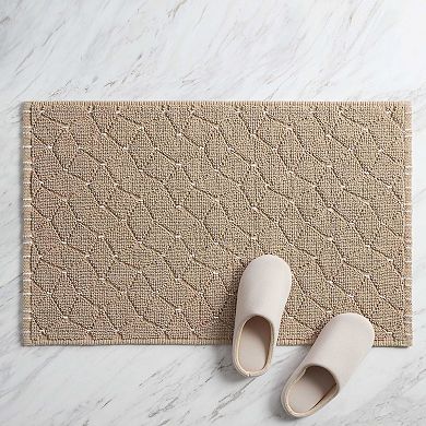 Vellux Diamond Geo Bath Rug