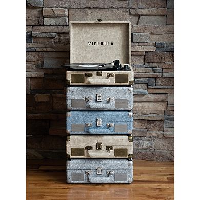 Victrola Journey & Signature Bluetooth Suitcase Record Player