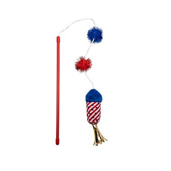 Meow Pom Firework Interactive Cat Teaser