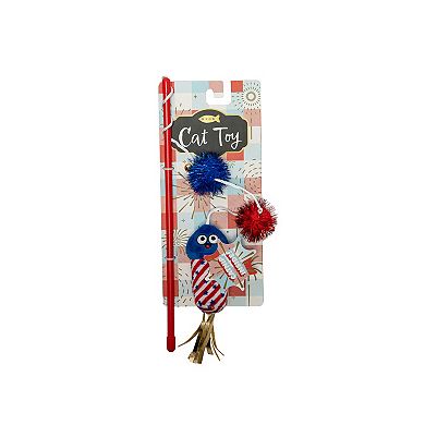 Meow Pom Firework Interactive Cat Teaser