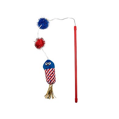 Meow Pom Firework Interactive Cat Teaser
