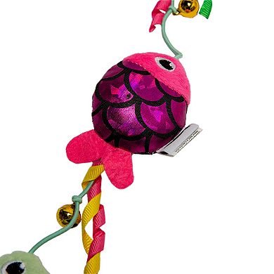Meow Triple Fish Interactive Cat Wand