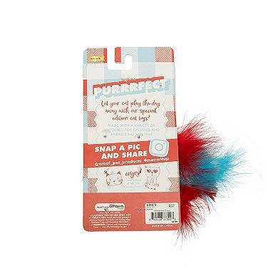 Meow 3-Pack Scaled Fish Interactive Cat Toys