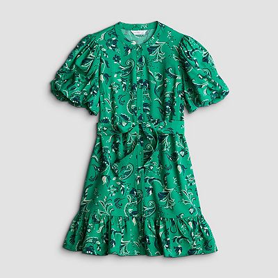 slim fit dress slacks Button Down Flare Dress – AyoJayne Lagos main image 0