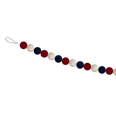 Celebrate Together™ Americana Felted Pom Garland