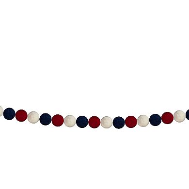 Celebrate Together™ Americana Felted Pom Garland