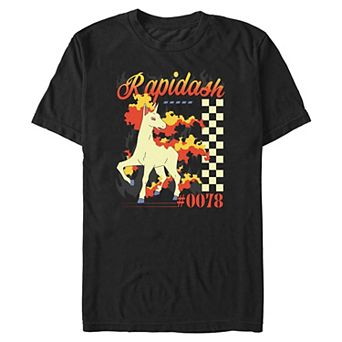 Big & Tall Pokémon Rapidash #78 Graphic Tee