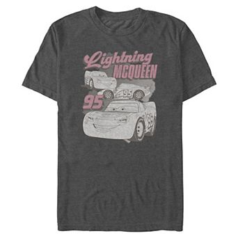 Big & Tall Disney / Pixar's Lightning McQueen Graphic Tee