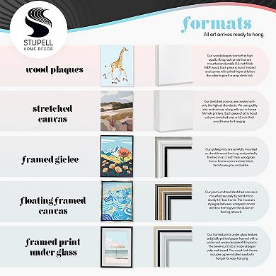 Stupell Home Decor Underwater Wildlife Shark & Whale Kid's Illustration Wall Art