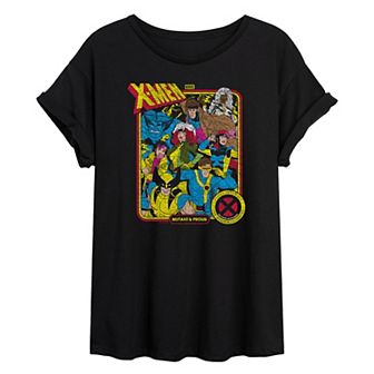 Juniors' Marvel X-Men Mutant & Proud Oversized Tee