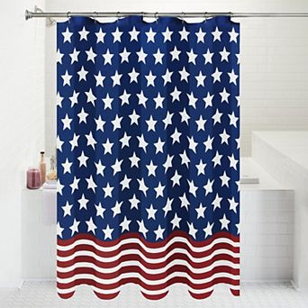 Celebrate Together™ Americana Stars & Stripes Shower Curtain