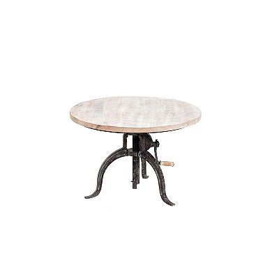 Carolina Chair & Table Adjustable Height Rustic Coffee Table