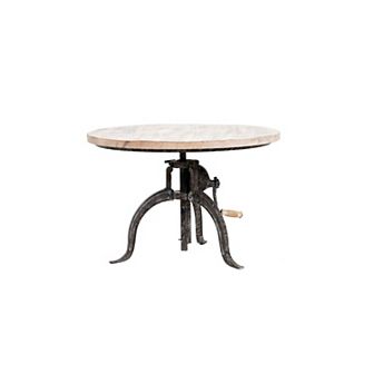 Carolina Chair & Table Adjustable Height Rustic Coffee Table