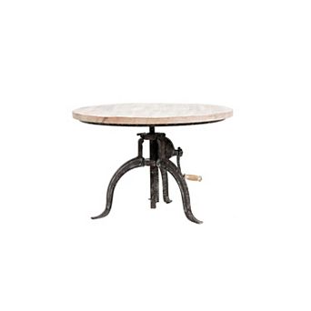 Carolina Chair & Table Adjustable Height Rustic Coffee Table