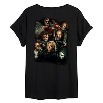 Juniors' Marvel Thunderbolts Oversized Tee
