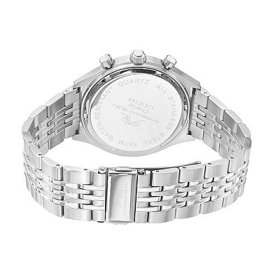 Porsamo Bleu Men's Stainless Steel Chronograph Watch