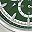 Silver Tone Green