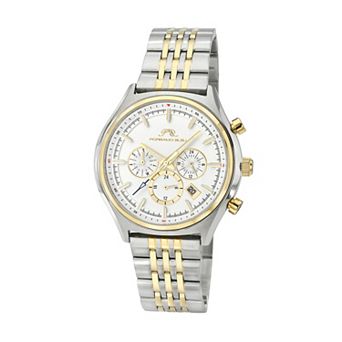 Porsamo Bleu Men's Stainless Steel Two-Tone Chronograph Watch