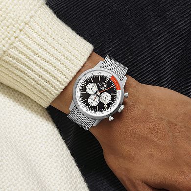 Porsamo Bleu Men's Stainless Steel Chronograph Watch