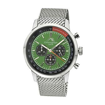 Porsamo Bleu Men's Stainless Steel Chronograph Watch