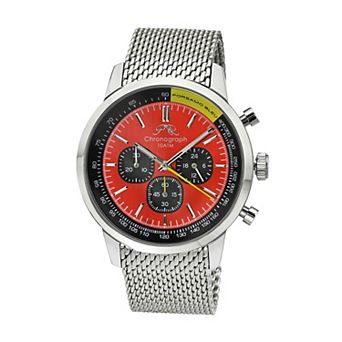 Porsamo Bleu Men's Stainless Steel Chronograph Watch