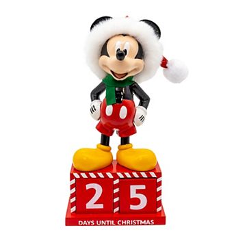 Disney's Mickey Mouse Countdown Nutcracker Figurine Table Decor
