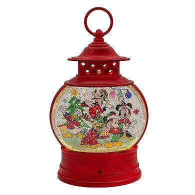 Disney's Mickey Mouse & Friends 10-Inch LED Lighted Lantern with Spinning Glitter Water