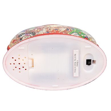 Disney's Mickey Mouse & Friends 10-Inch LED Lighted Lantern with Spinning Glitter Water