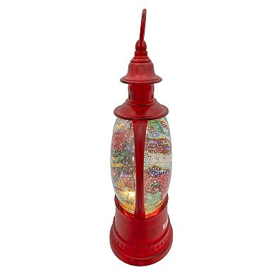 Disney's Mickey Mouse & Friends 10-Inch LED Lighted Lantern with Spinning Glitter Water