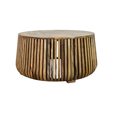 Carolina Chair & Table Slatted Bell Shaped Coffee Table