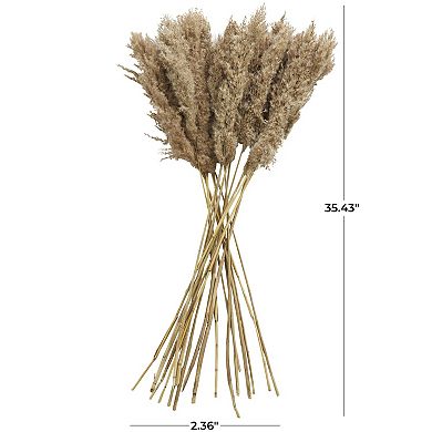 Stella & Eve Dried Plant Grass Home Decor Natural Foliage with Long Stems
