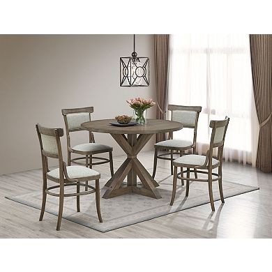Carolina Chair & Table Diana Trestle Base Round Dining Table