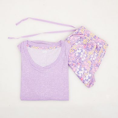 Plus Size Croft & Barrow® Lush Luxe Pajama Tank Top & Pajama Shorts Set