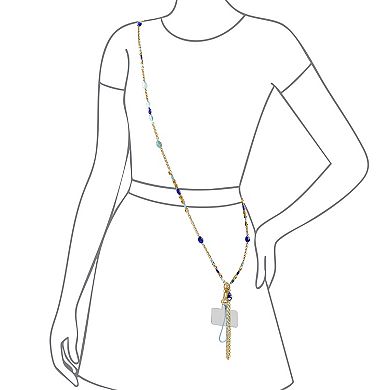 Emberly Beaded Crossbody & Wristlet Chain Phone Holder
