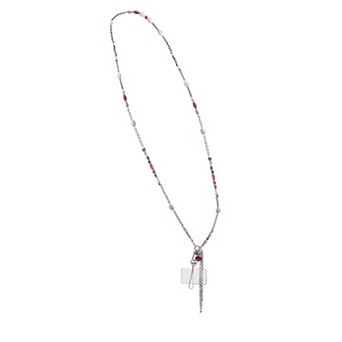 Emberly Beaded Crossbody & Wristlet Chain Phone Holder