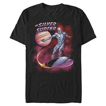 Men's Marvel Fantastic Four The Silver Surfer Graphic Tee
