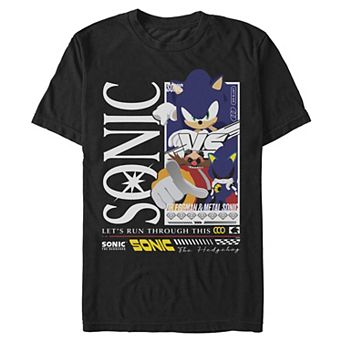 Men's Sonic The Hedgehog Vs. Dr. Eggman Graphic Tee