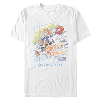 Men's Sonic The Hedgehog Gotta Go Fast Graphic Tee